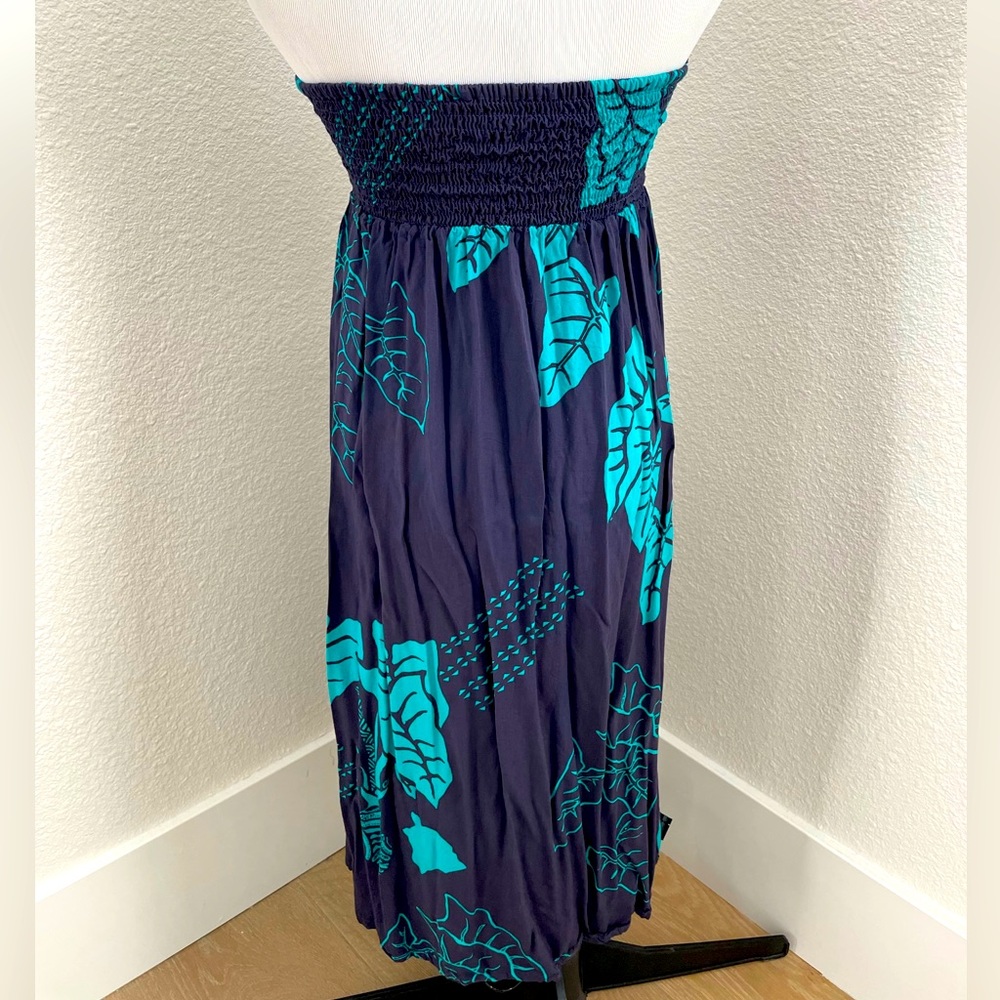 Wahine Toa Strapless Dress Small - Picture 2 of 2
